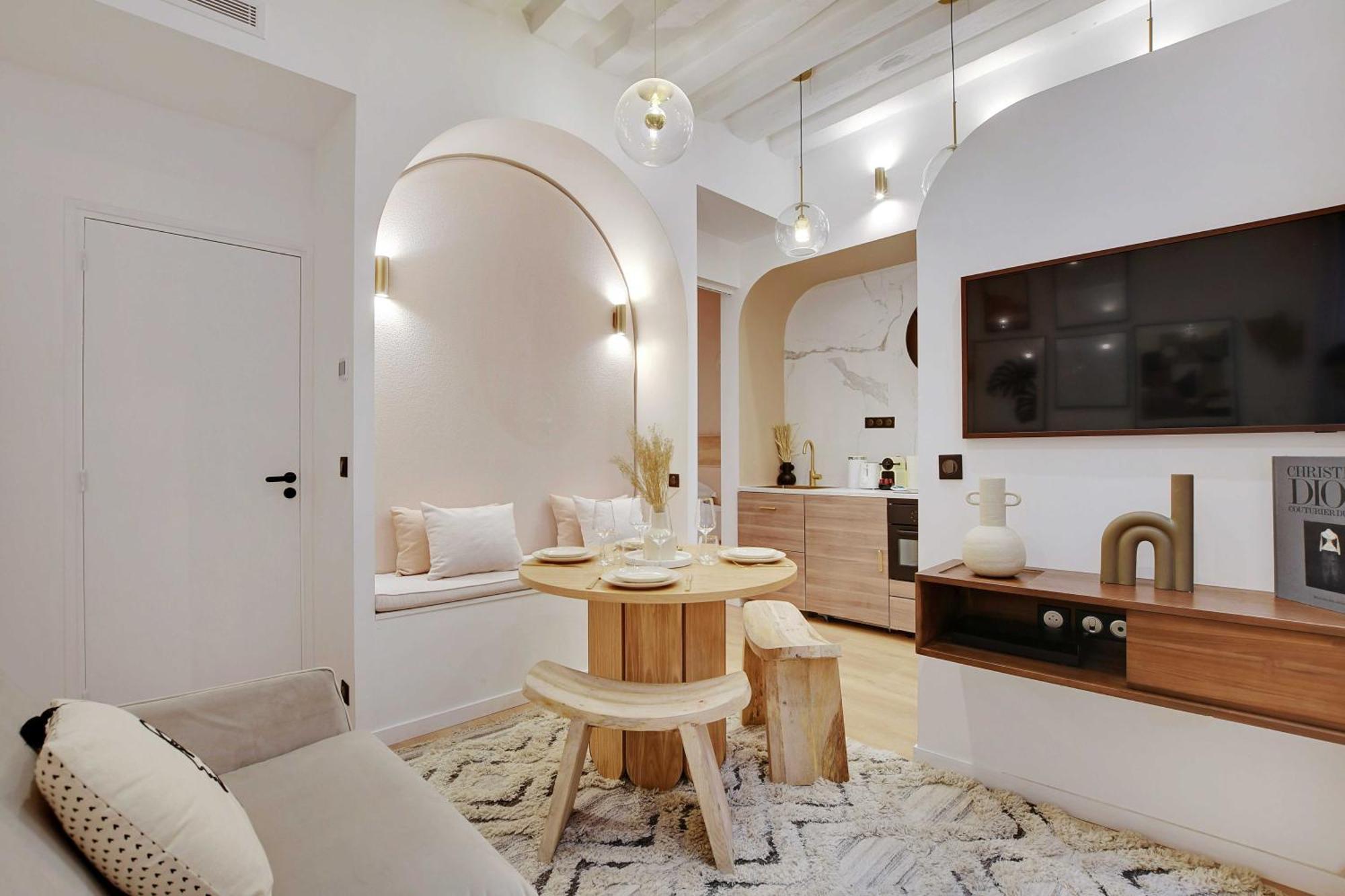 פריז Charming Apartment - 1Br-4P - Ac - Marais מראה חיצוני תמונה