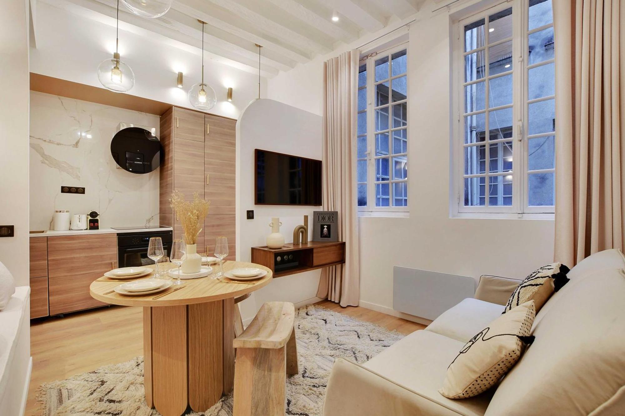 פריז Charming Apartment - 1Br-4P - Ac - Marais מראה חיצוני תמונה